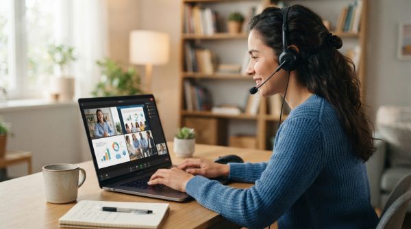Comment la formation en ligne peut aider le travail à distance